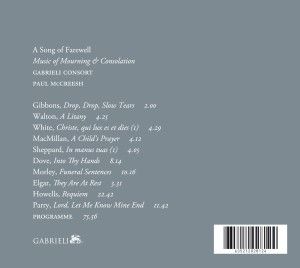 Produktbild: A Song of Farewell-Musik zur Trauer und zum Tros