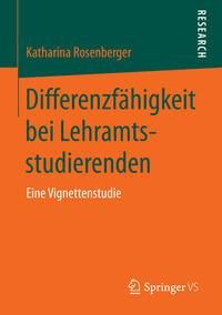 Produktbild: Differenzf&auml;higkeit bei Lehramtsstudierenden
