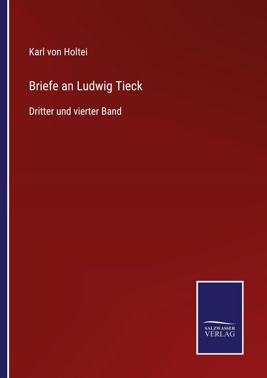 Produktbild: Briefe an Ludwig Tieck