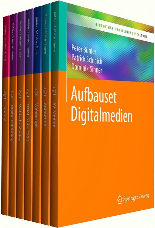 Produktbild: Bibliothek der Mediengestaltung &ndash; Aufbauset Digitalmedien