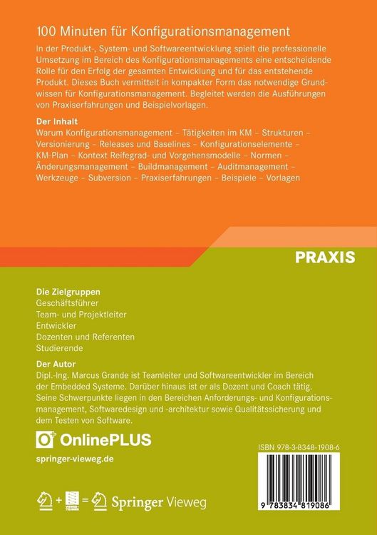 Produktbild: 100 Minuten f&uuml;r Konfigurationsmanagement