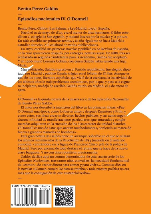 Produktbild: Episodios nacionales IV