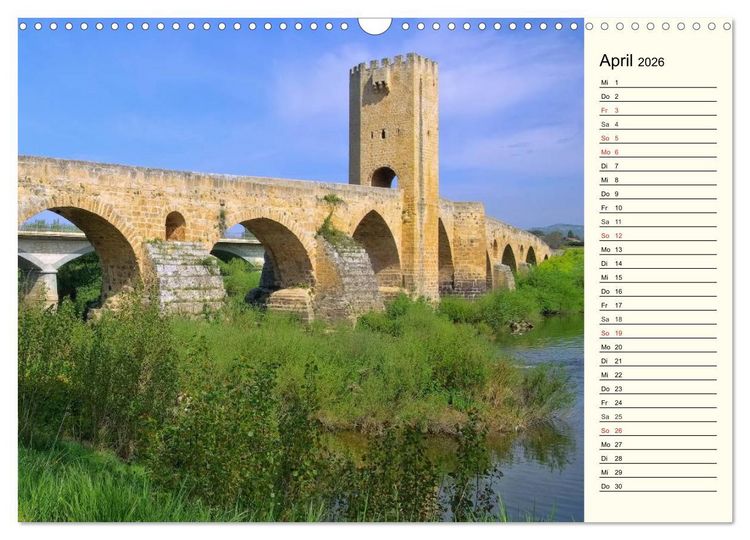 Produktbild: R&ouml;mische Bauwerke in Europa (Wandkalender 2026 DIN A3 quer), CALVENDO Monatskalender
