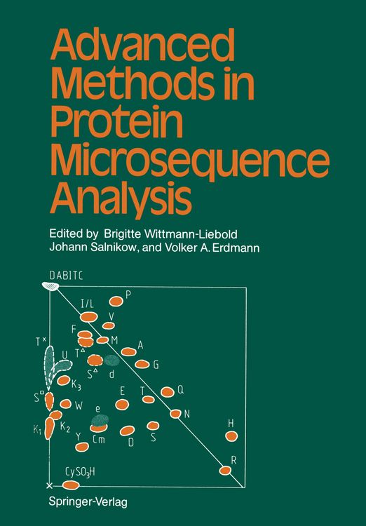 Produktbild: Advanced Methods in Protein Microsequence Analysis