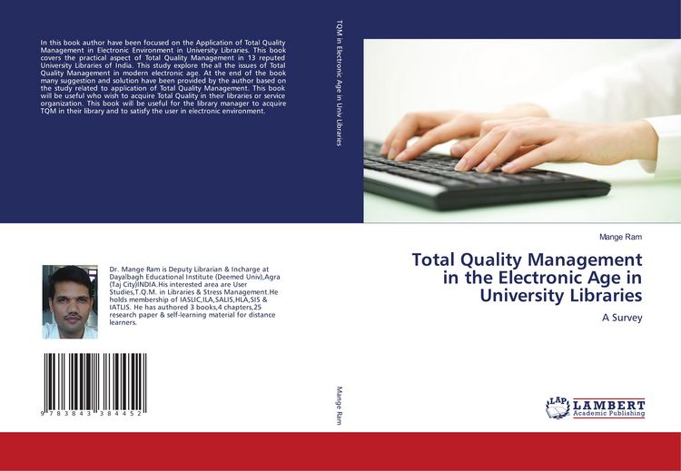 Produktbild: Total Quality Management in the Electronic Age in University Libraries