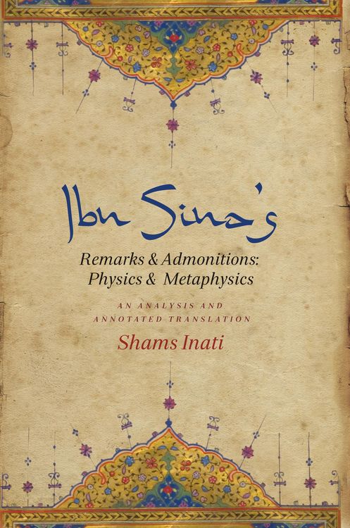 Produktbild: Ibn Sina's Remarks and Admonitions: Physics and Metaphysics