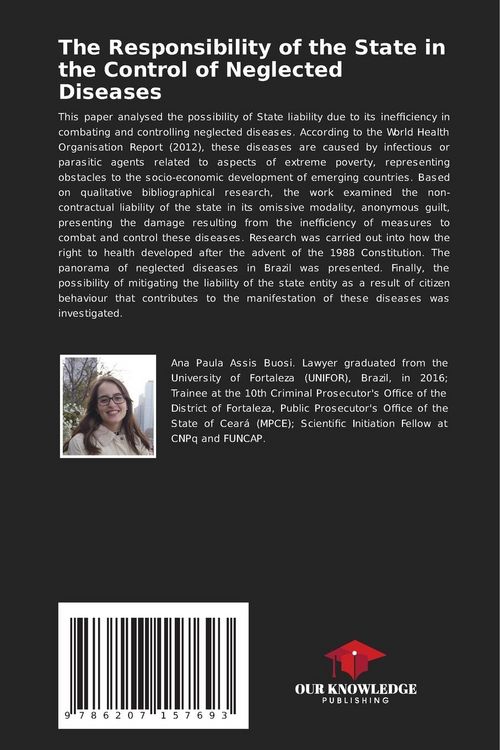 Produktbild: The Responsibility of the State in the Control of Neglected Diseases