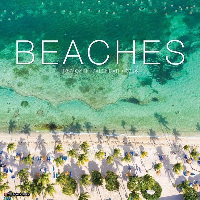 Produktbild: Beaches 2026 Wall Calendar