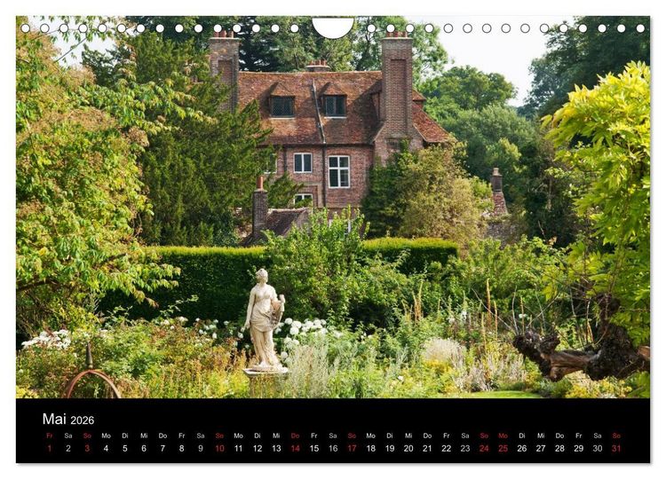 Produktbild: S&uuml;denglische Landschaftsg&auml;rten (Wandkalender 2026 DIN A4 quer), CALVENDO Monatskalender