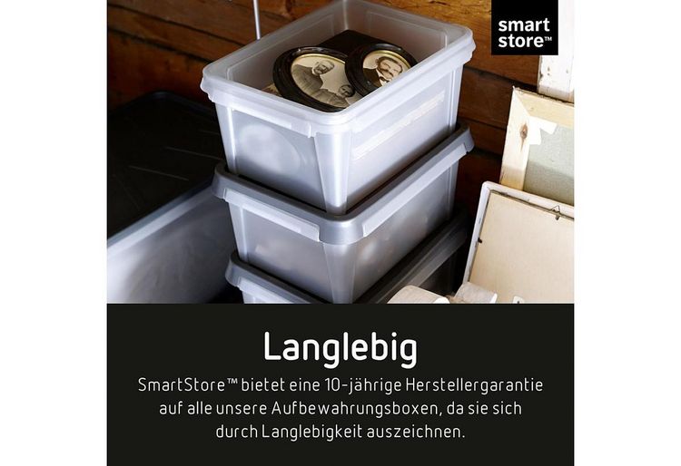 Orthex 3461050 Aufbewahrungsbox (L x B x H) 50 x 40 x 27 cm Grau 1 St. kaufen