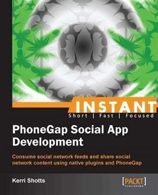 Produktbild: Instant PhoneGap Social App Development