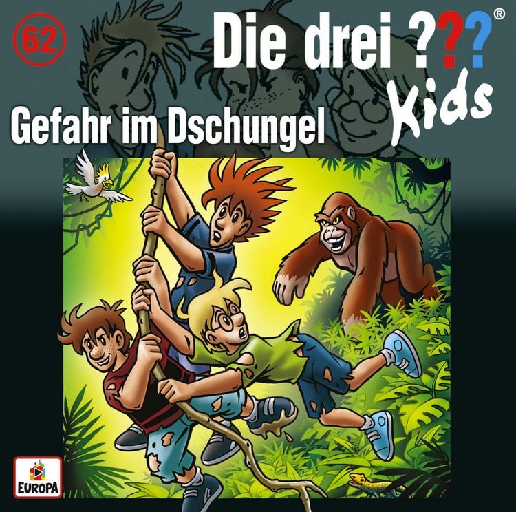 Produktbild: Die drei ??? Kids 62: Gefahr im Dschungel