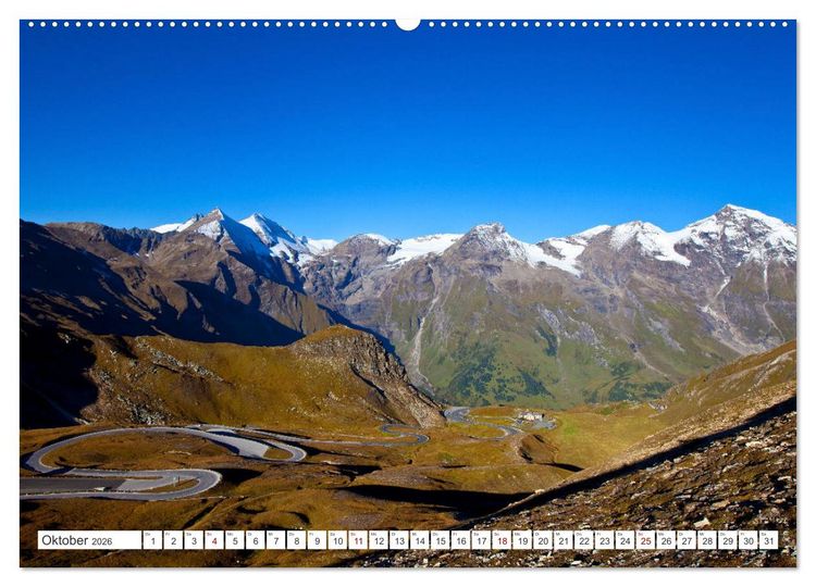 Produktbild: Ausflugsziele im Land Salzburg (hochwertiger Premium Wandkalender 2026 DIN A2 quer), Kunstdruck in Hochglanz