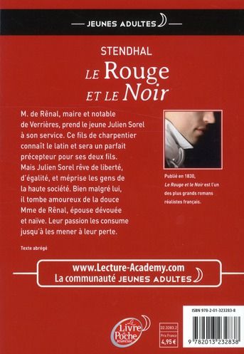 Produktbild: Le rouge et le noir
