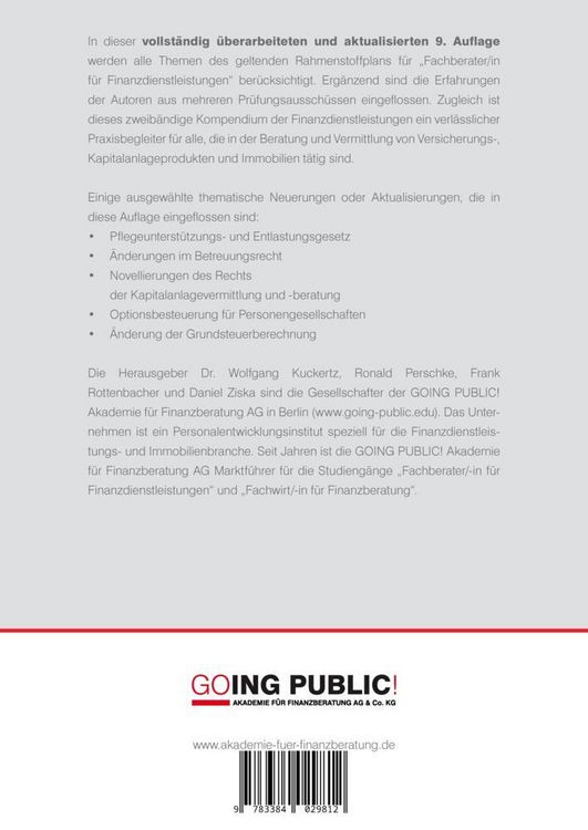 Produktbild: Praxiswissen Finanzdienstleistungen