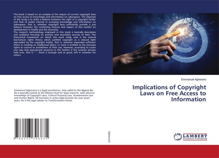 Produktbild: Implications of Copyright Laws on Free Access to Information