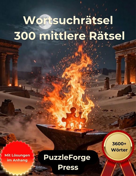 Produktbild: Wortsuchr&auml;tsel - 300 mittlere R&auml;tsel