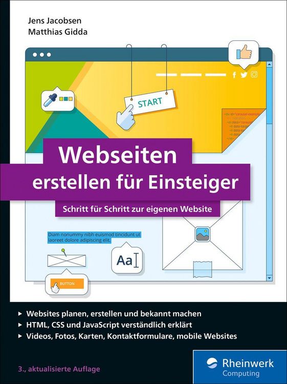 Produktbild: Webseiten erstellen f&uuml;r Einsteiger