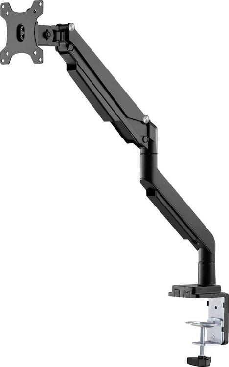Produktbild: Digitus Monitor-Tischhalterung DA-90394 1 Display(s) 38,1 cm (15") - 81,3 cm (32") Schwarz Drehbar, H&ouml;henverstellbar, Neigbar, Rotierbar, Schwenkbar