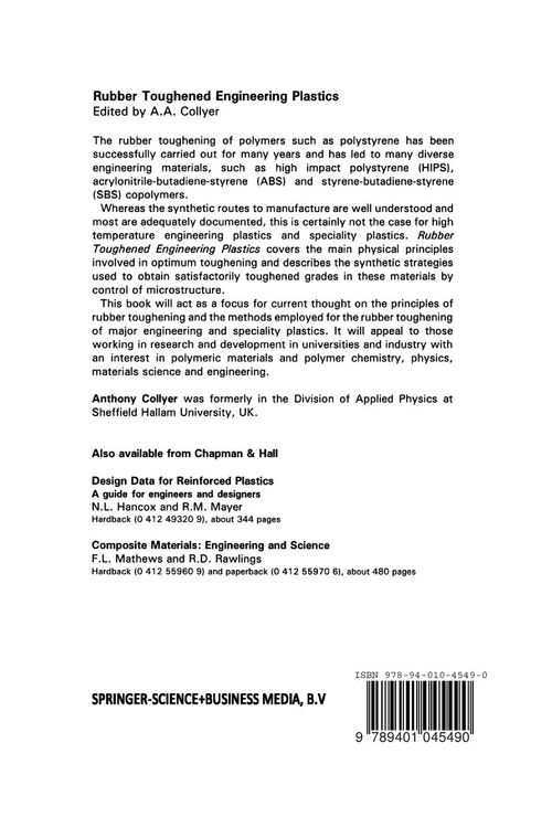 Produktbild: Rubber Toughened Engineering Plastics