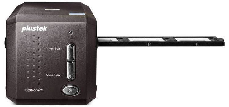 Produktbild: Plustek OpticFilm 8300i SE Filmscanner, Diascanner Staub- und Kratzerentfernung: Software Infrarot-Fernbedienung, LED-Beleuchtung