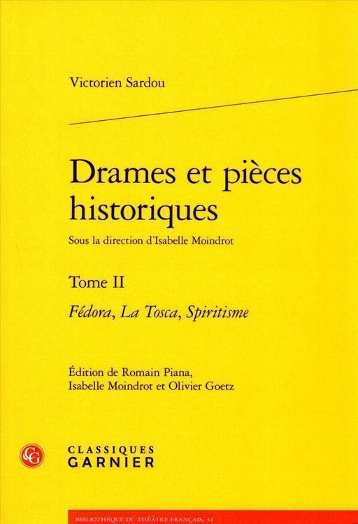 Produktbild: Fre-Drames Et Pieces Historiqu