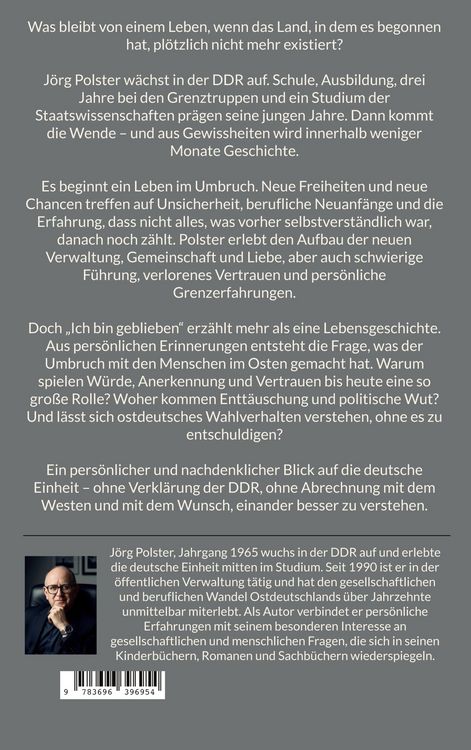 Produktbild: Ich bin geblieben