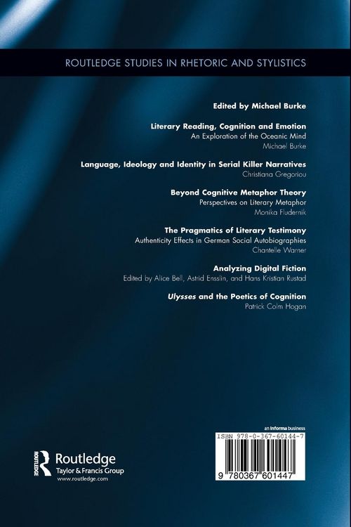 Produktbild: Ulysses and the Poetics of Cognition