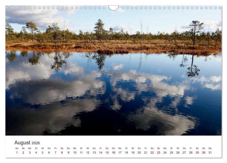Produktbild: Estland - Pittoreske Sch&ouml;nheit im Baltikum (Wandkalender 2026 DIN A3 quer), CALVENDO Monatskalender