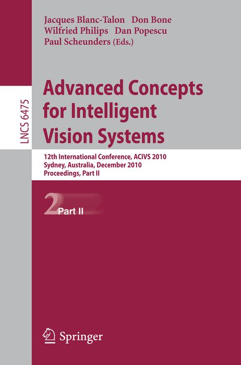 Produktbild: Advanced Concepts for Intelligent Vision Systems