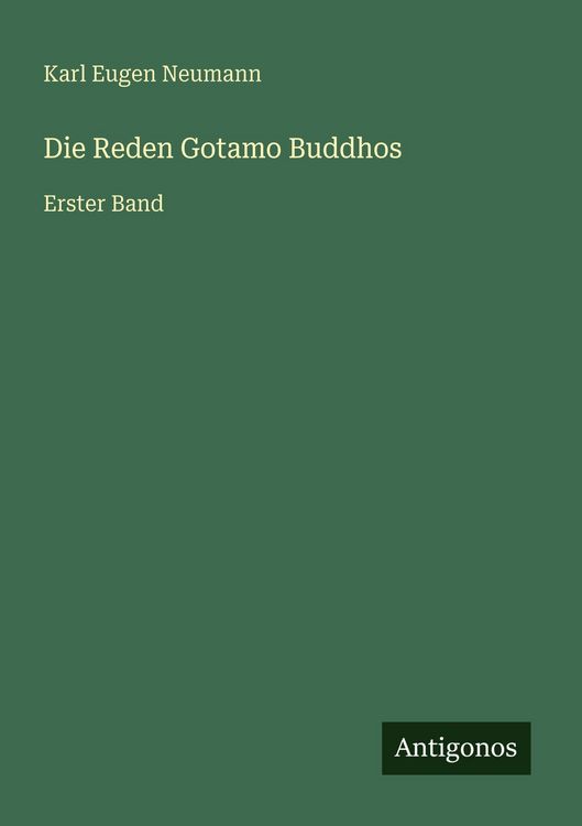 Produktbild: Die Reden Gotamo Buddhos