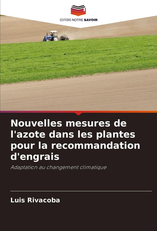 Produktbild: Nouvelles mesures de l'azote dans les plantes pour la recommandation d'engrais