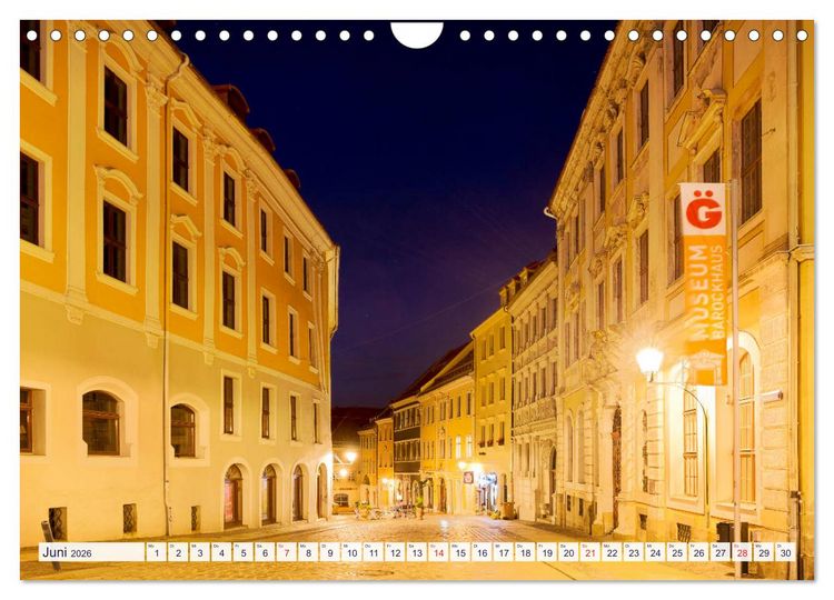 Produktbild: G&Ouml;RLITZ f&uuml;r Nachtschw&auml;rmer (Wandkalender 2026 DIN A4 quer), CALVENDO Monatskalender