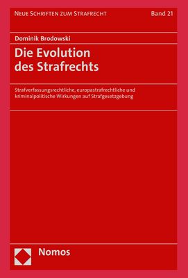 Produktbild: Die Evolution des Strafrechts
