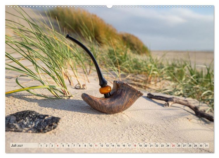 Produktbild: Tabakpfeifenkunst (Wandkalender 2027 DIN A2 quer), CALVENDO Monatskalender