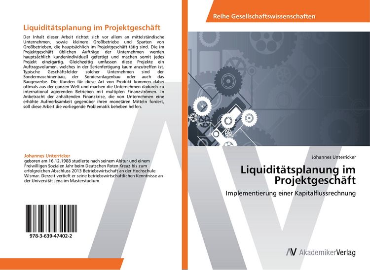 Produktbild: Liquidit&auml;tsplanung im Projektgesch&auml;ft