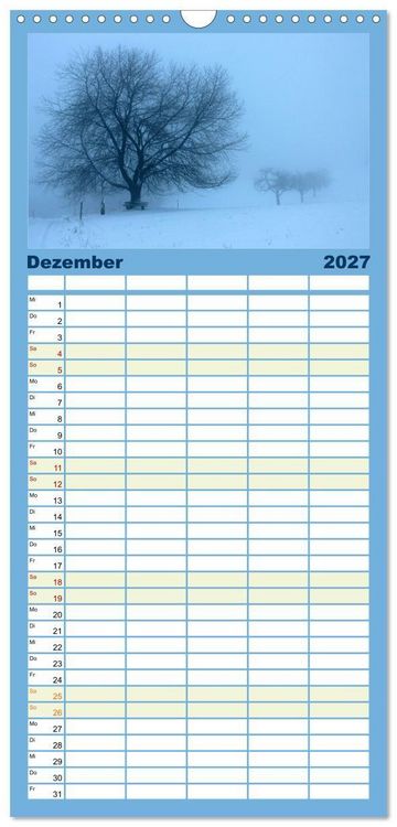 Produktbild: Familienplaner 2027 - Wanderbares Miltenberg mit 5 Spalten (Wandkalender, 21 x 45 cm) CALVENDO