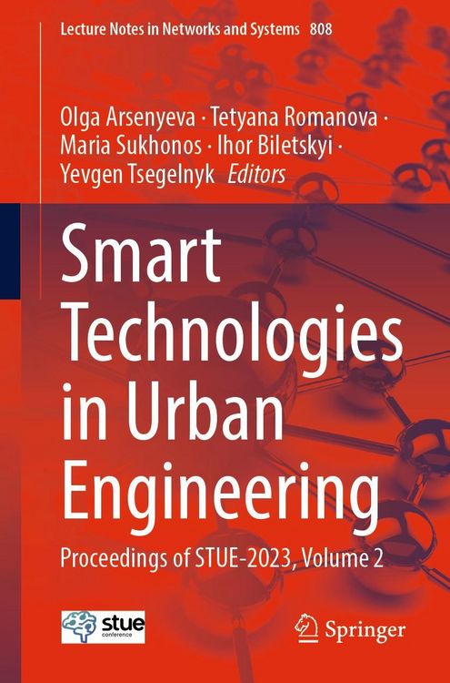 Produktbild: Smart Technologies in Urban Engineering