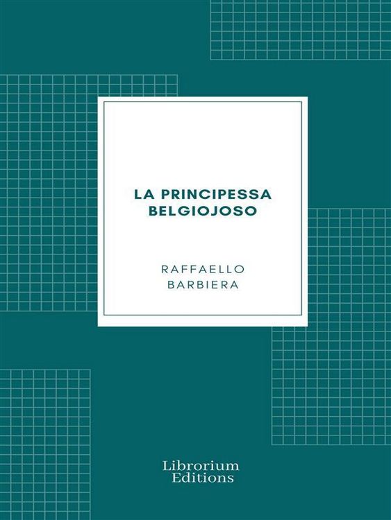 Produktbild: La Principessa Belgiojoso