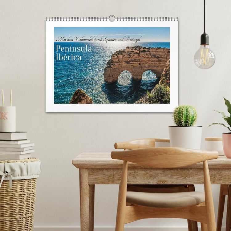 Produktbild: Pen&iacute;nsula Ib&eacute;rica (Wandkalender 2027 DIN A3 quer), CALVENDO Monatskalender