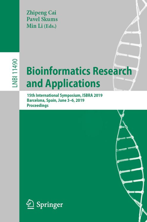 Produktbild: Bioinformatics Research and Applications