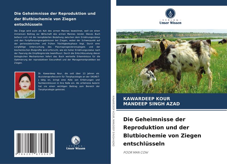 Produktbild: Die Geheimnisse der Reproduktion und der Blutbiochemie von Ziegen entschl&uuml;sseln