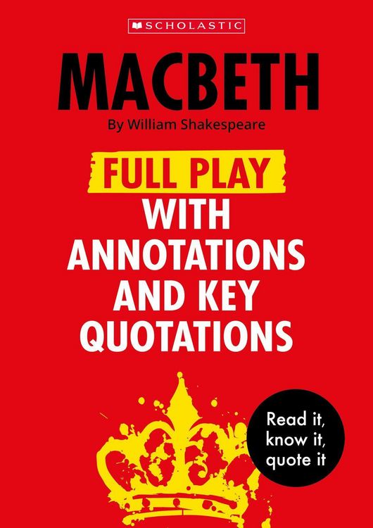Produktbild: Macbeth: Full Play with Annotations and Key Quotations