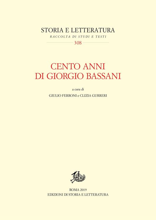 Produktbild: Cento anni di Giorgio Bassani