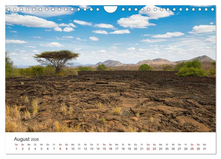 Produktbild: Kenia - Eine Entdeckungsreise durch das Land im Osten Afrikas (Wandkalender 2026 DIN A4 quer), CALVENDO Monatskalender