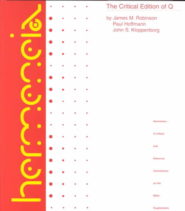 Produktbild: The Critical Edition of Q