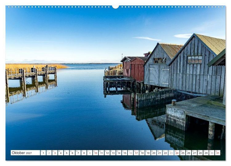 Produktbild: Mecklenburg-Vorpommern - Fischland-Dar&szlig;-Zingst (Wandkalender 2027 DIN A2 quer), CALVENDO Monatskalender