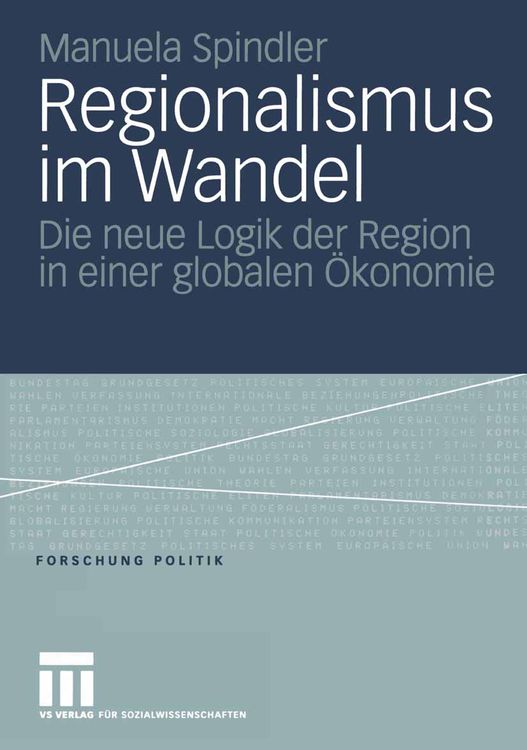 Produktbild: Regionalismus im Wandel