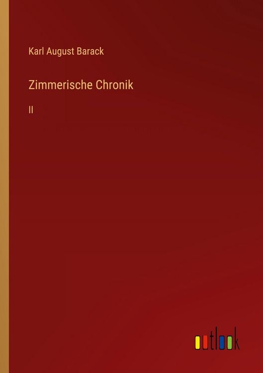 Produktbild: Zimmerische Chronik