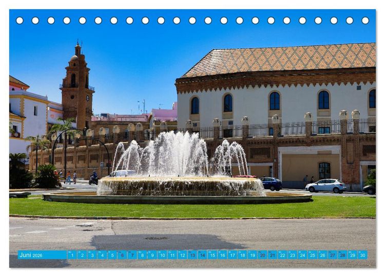 Produktbild: C&aacute;diz Sp&uuml;re die frische Meeresbrise (Tischkalender 2026 DIN A5 quer), CALVENDO Monatskalender